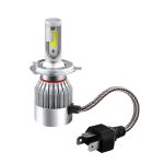 H4 C6 LED fényszóró szett / 1 pár, 36W, 3800LM (BBD) (BBV)