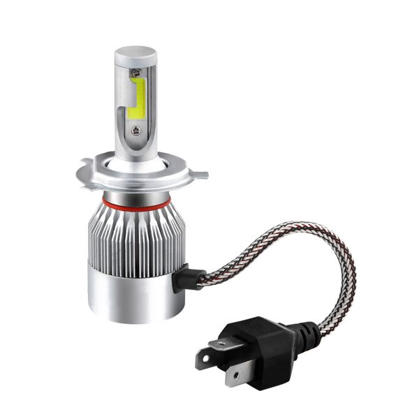 H4 C6 LED fényszóró szett / 1 pár, 36W, 3800LM (BBD) (BBV)