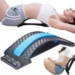 Akupresszúrás hátmasszírozó, testtartásjavító fitness deréktámasz 3 nehézségi szinttel (BBV)