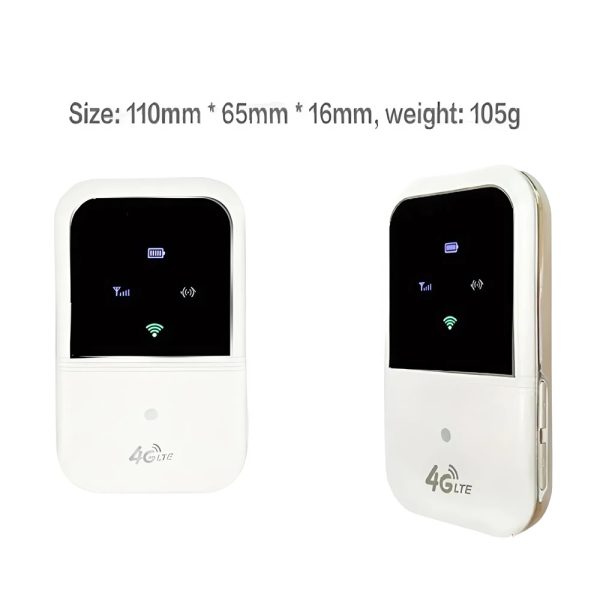 Hordozható 4G WiFi router – mobil internetmegoldás okostelefonokhoz és táblagépekhez– 150 Mbit/s sebességgel (BBD)(BBV)