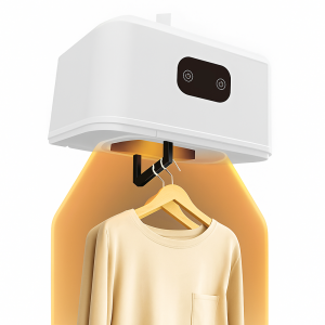 Hordozható elektromos meleglevegős ruhaszárító – kompakt, összecsukható szárítógép 10 kg szárító kapacitás (BBM)