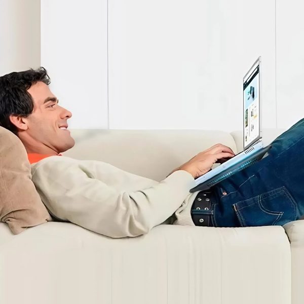 Hordozható laptop hűtőpad – erőteljes ventilátoros hűtőrendszerrel az optimális hűtéséhez 17”-os laptopokig (BBV)