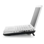 Hordozható laptop hűtőpad – erőteljes ventilátoros hűtőrendszerrel az optimális hűtéséhez 17”-os laptopokig (BBV)