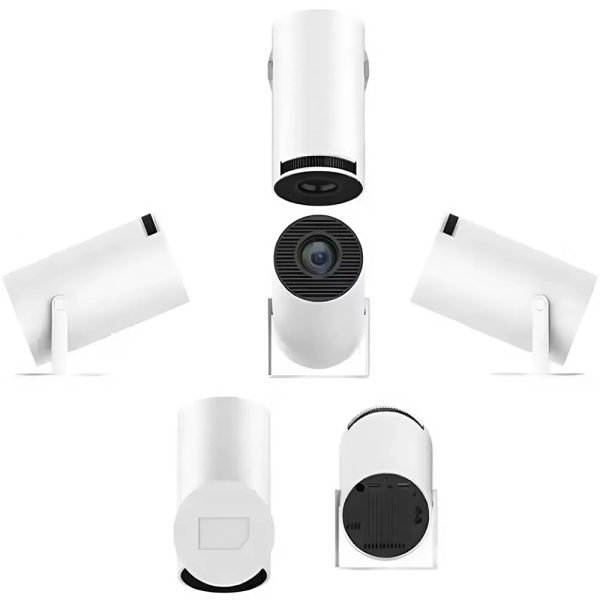 Intelligens 4K videoprojektor játékkonzollal, Android TV 11.0, WiFi 6, 280 ANSI, 130" képernyő, beépített hangszóró, HDMI, USB (FX) (BBV)