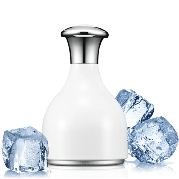 Jégterápiás arcmasszírozó henger – természetes bőrfeszesítő és pórusösszehúzó, kollagénfokozáshoz és bőrfiatalításhoz (BBM)