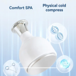 Jégterápiás arcmasszírozó henger – természetes bőrfeszesítő és pórusösszehúzó, kollagénfokozáshoz és bőrfiatalításhoz (BBM)