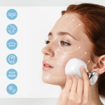 Jégterápiás arcmasszírozó henger – természetes bőrfeszesítő és pórusösszehúzó, kollagénfokozáshoz és bőrfiatalításhoz (BBM)