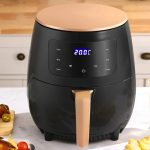 KIMIYO 6L LCD kijelzős Air Fryer – nagy kapacitású, egészséges olajmentes sütéshez (BBV) (G)
