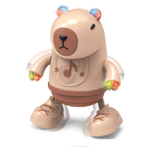 Capybara interaktív vízidisznó játék – táncol, zenél és világít, szórakoztató gyerekjáték (BBJ)