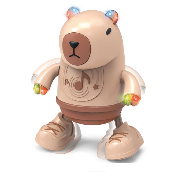 Capybara interaktív vízidisznó játék – táncol, zenél és világít, szórakoztató gyerekjáték (BBJ)
