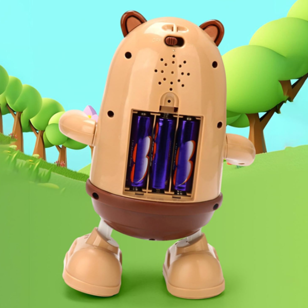 Capybara interaktív vízidisznó játék – táncol, zenél és világít, szórakoztató gyerekjáték (BBJ)