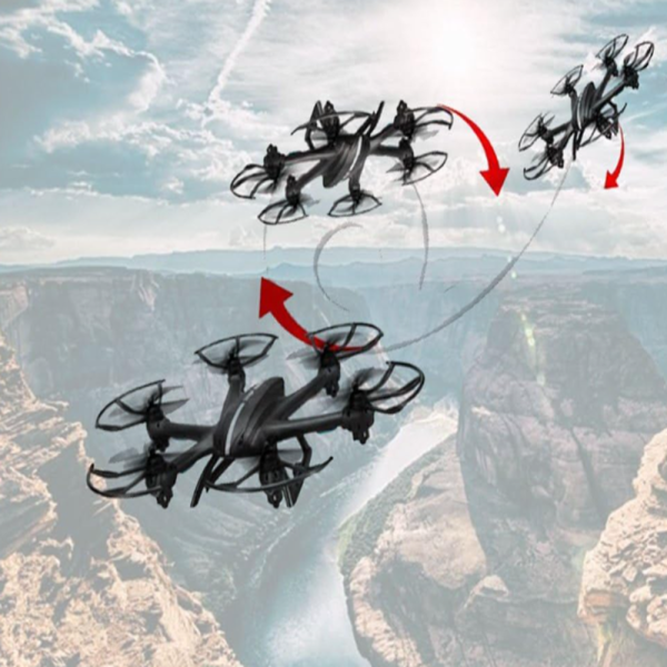 MJX X800 hexacopter - 6 propelleres giroszkópos távirányítós drón (BBV)