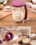 Kézi tészta adagoló gép, 900ml - gofrihoz, muffinhoz, palacsintákhoz, süteményekhez (BBV)