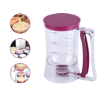 Kézi tészta adagoló gép, 900ml - gofrihoz, muffinhoz, palacsintákhoz, süteményekhez (BBV)