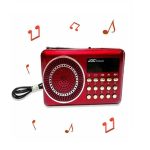 Klasszikus mini hordozható JOC FM rádió és zenelejátszó - USB+SD kártya bemenettel (BBL)