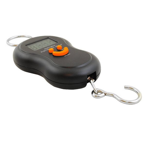 Kompakt méretű digitális kézi bőröndmérleg - poggyász súlymérő - 50 kg-ig terhelhető (BBL)