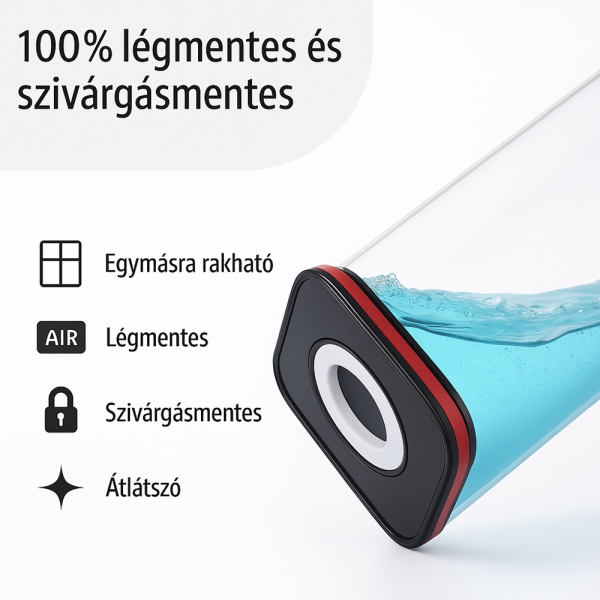 Kulináris konyhai tárolódobozok- 5 darabos készlet (BBA)