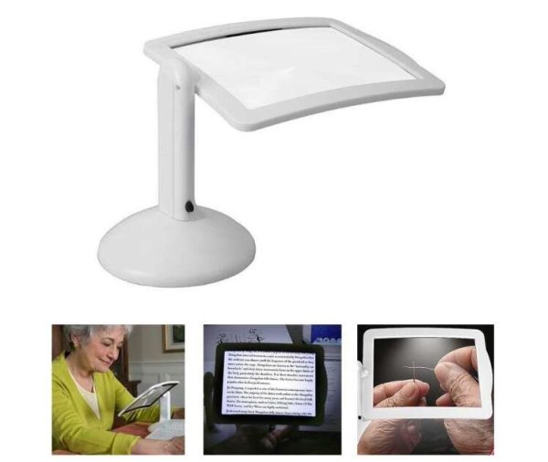 LED-es nagyító állvánnyal – 3x-os nagyítással (BBL) (BBV)