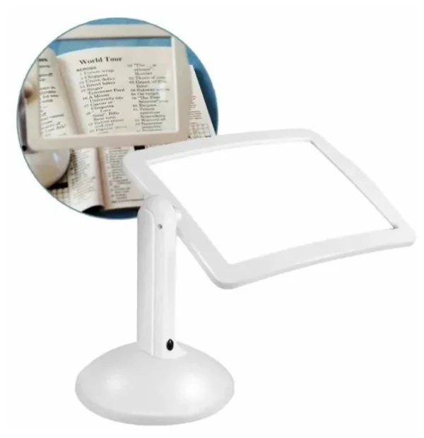 LED-es nagyító állvánnyal – 3x-os nagyítással (BBL) (BBV)