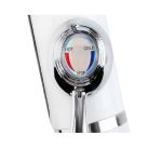 LED kijelzős vízmelegítő csaptelep - alsó csatlakozású (BBL)