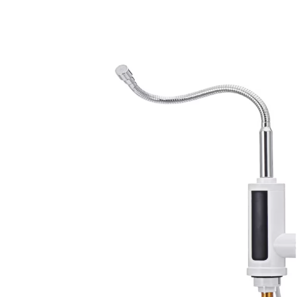 LED kijelzős átfolyós vízmelegítő csaptelep alsó bekötéssel és flexibilis kifolyóval – energiatakarékos megoldás otthonra RY019-4 (BBV)