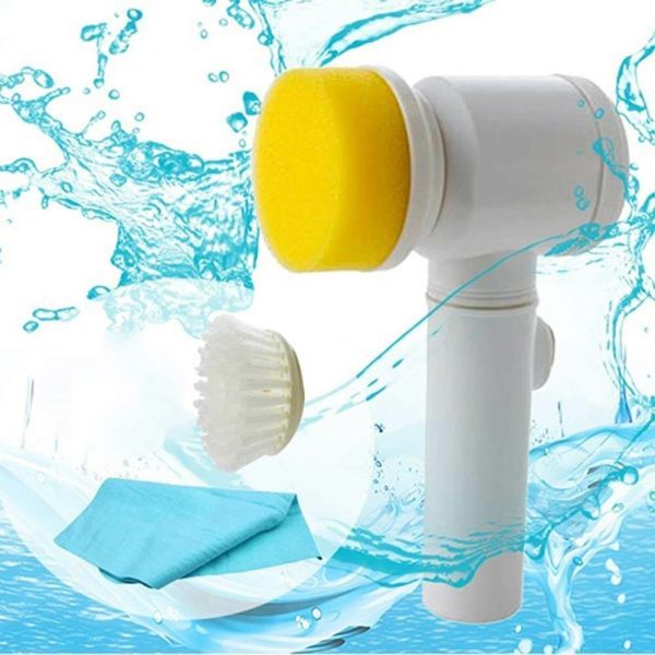 Magic Brush 5 az 1-ben elektromos tisztító kefe - 3 tisztítási móddal, 360°-os forgással (BBM) (BBV)