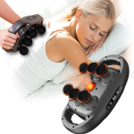 Masszázspisztoly 6 fejjel – állítható intenzitás izomlazításhoz és regenerációhoz S2 (BBM)