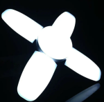 E27 LED összecsukható négyágú nagy fényerejű, energiatakarékos, mennyezeti fényforrás 45W (BBL)