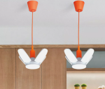 E27 LED összecsukható négyágú nagy fényerejű, energiatakarékos, mennyezeti fényforrás 45W (BBL)