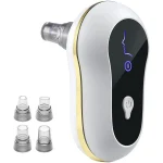 Mini mitesszer eltávolító készülék - vákuumos pórustisztító 5 cserélhető fejjel - 1,6 W (BBV)