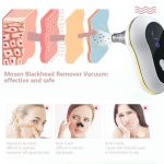 Mini mitesszer eltávolító készülék - vákuumos pórustisztító 5 cserélhető fejjel - 1,6 W (BBV)