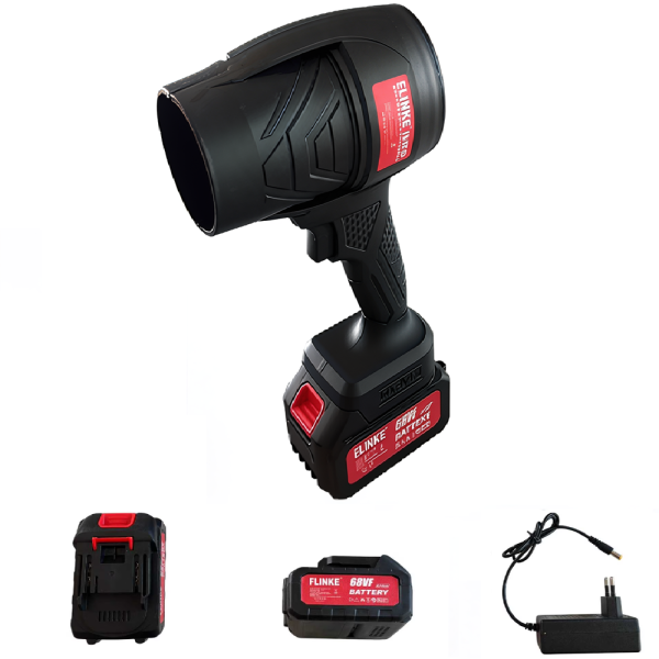 Nagy erejű Flinke 68V akkus légfúvó – dupla akkumulátorral FK-SZ-001 (BBD)