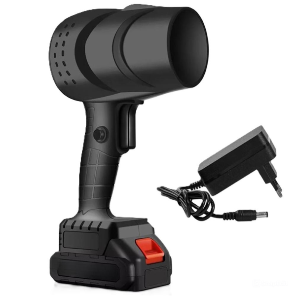 Nagy teljesítményű hordozható autós légfúvó – turbo jet ventilátor, erőteljes elektromos motorral - MD-8368 (FX) (BBD)(BBL)