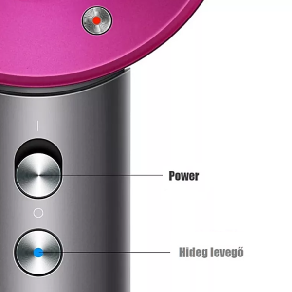 Nagy teljesítményű ionizációs hajszárító 5 cserélhető fejjel – professzionális szárítás, stílusformázás és hajápolás minden típusra 523109 (BBM)