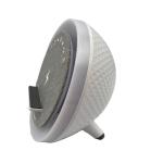 OKOP multifunkciós ébresztőóra bluetooth hangszóróval – RGB LED fény, és vezeték nélküli töltés 10W KP-577 (BBJH)