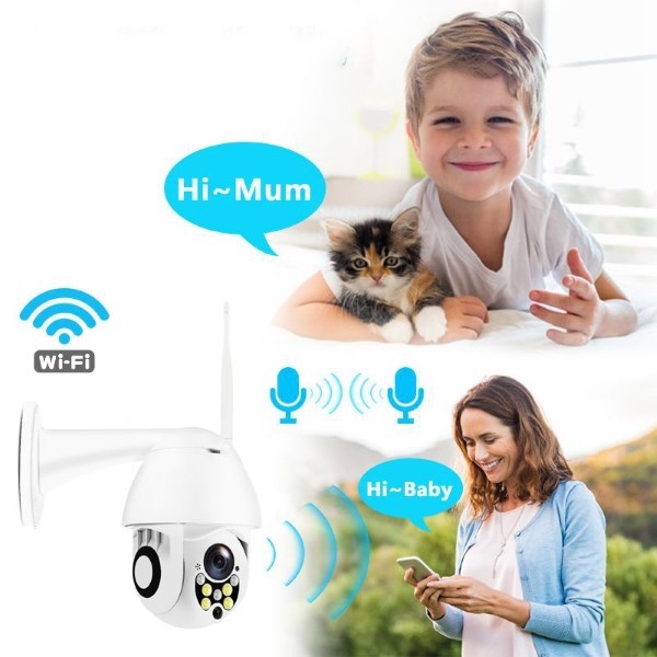 Onvif wifi IP kültéri térfigyelő kamera (BBV)