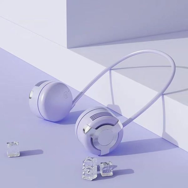 Praktikus akkus, nyakba akasztós ventilátor szabadtéri sportoláshoz és túrázáshoz (BBD)