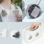 Praktikus akkus, nyakba akasztós ventilátor szabadtéri sportoláshoz és túrázáshoz (BBD)