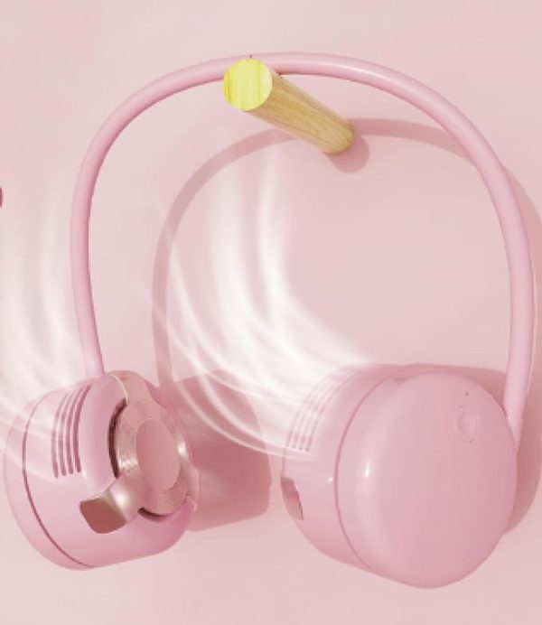 Praktikus akkus, nyakba akasztós ventilátor szabadtéri sportoláshoz és túrázáshoz (BBD)