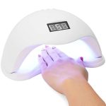 Professzionális 48W LED UV körmös lámpa időzítővel és LED kijelzővel– gyors és hatékony manikűrhöz és pedikűrhöz (BBV)