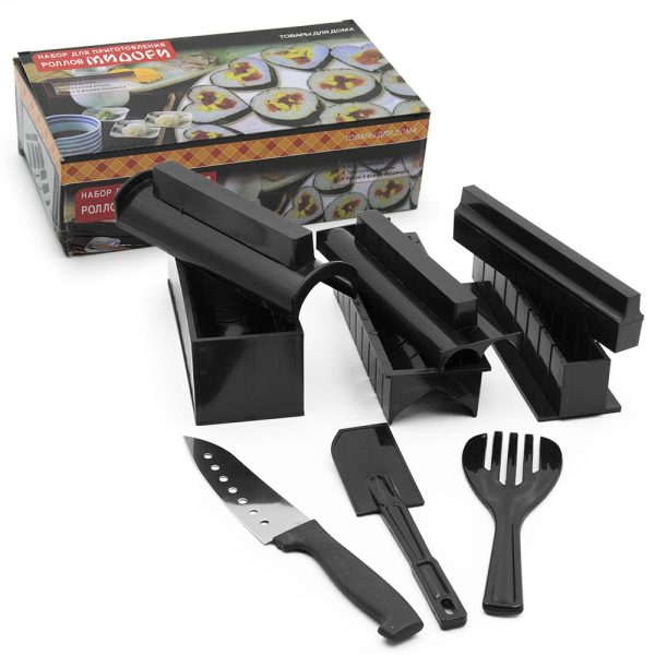 Profi sushi készítő szett különböző formákkal (BBV)