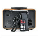 Retro Bluetooth hangszóró – hordozható, vezeték nélküli zenelejátszó, vintage dizájn YG-114BT (BBD)