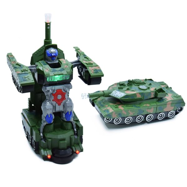 Átalakuló harci robot tank – hanggal, fénnyel, mozgással (BBJ)