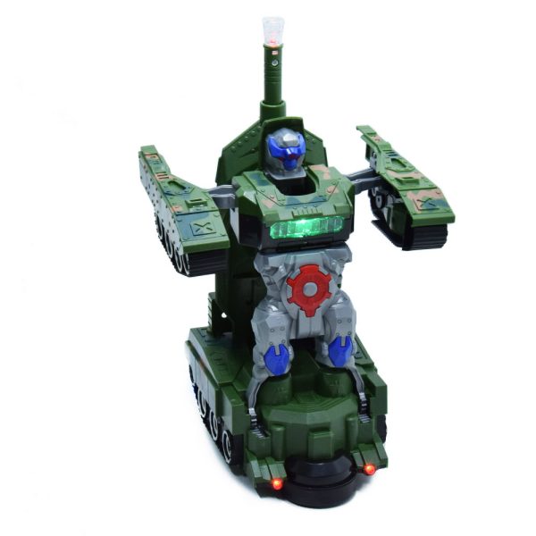 Átalakuló harci robot tank – hanggal, fénnyel, mozgással (BBJ)