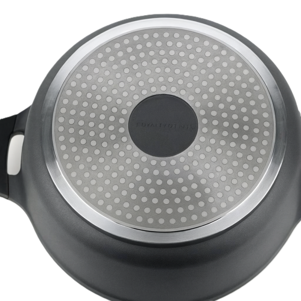 Royalty Line márványbevonatú 44 cm átmérőjű 23,4L kapacitású lábas – nagyméretű tapadásmentes főzőedény üvegfedővel RL-BS44ML (BBA)