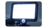 SL-F120 Kültéri COB LED napelemes fali lámpa, mozgásérzékelővel (BBL)