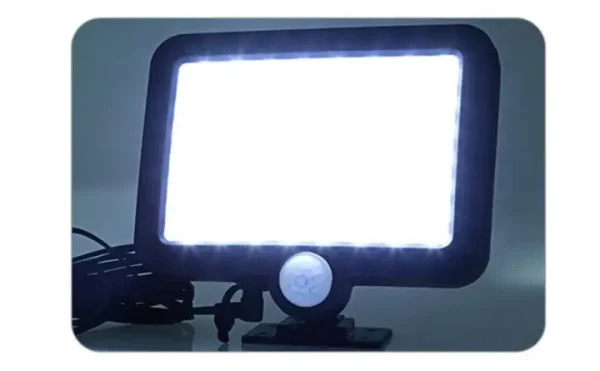SL-F120 Kültéri COB LED napelemes fali lámpa, mozgásérzékelővel (BBL)