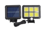 SL-F120 Kültéri COB LED napelemes fali lámpa, mozgásérzékelővel (BBL)