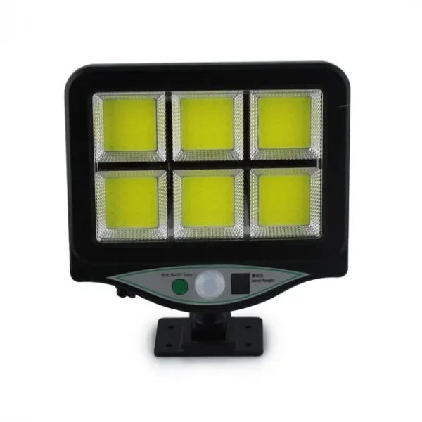 SL-F120 Kültéri COB LED napelemes fali lámpa, mozgásérzékelővel (BBL)