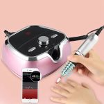 SML master nails pofesszionális elektromos csiszológép pedállal – tökéletes körömápolás rosegold színben (BBV)